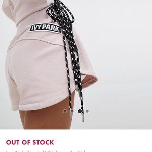 Ivy Park Shorts wth Lace up Sides